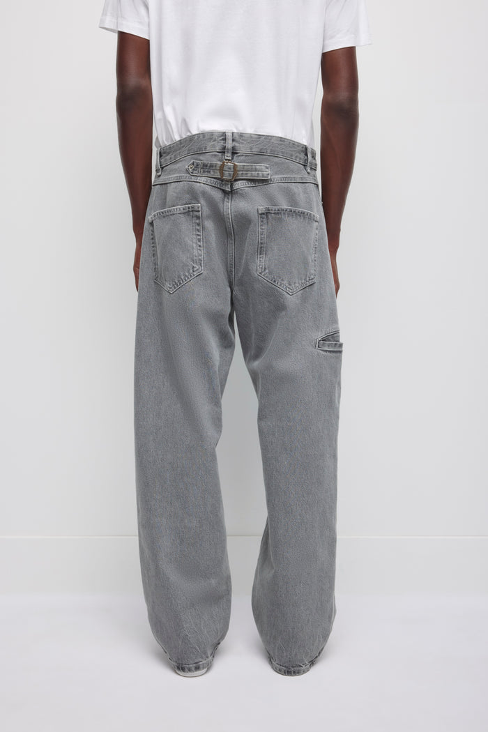 Men's Wadi Denim in Light Grey Wash