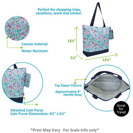 Mermaid Squad NGIL Canvas Tote Bag