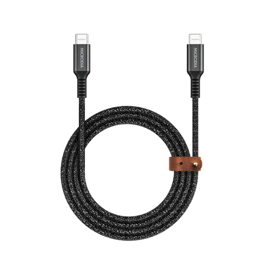 ExeCable™ Tweed PD60W 1.3M USB-C to USB-C Microdia