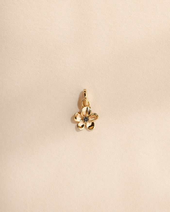 Midnight Blossom Charm