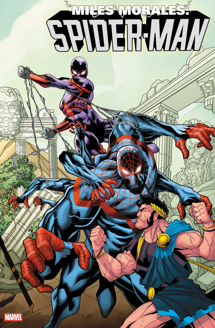 MILES MORALES: SPIDER-MAN LOGAN LUBERA 5-PART CONNECTING VARIANT COMPLETE SET