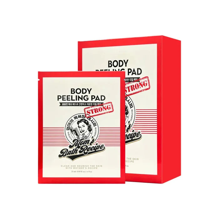 Mom's Bath Recipe Body Peeling Pad 30ml/25ml 8 Sheets Pack - DOKAN