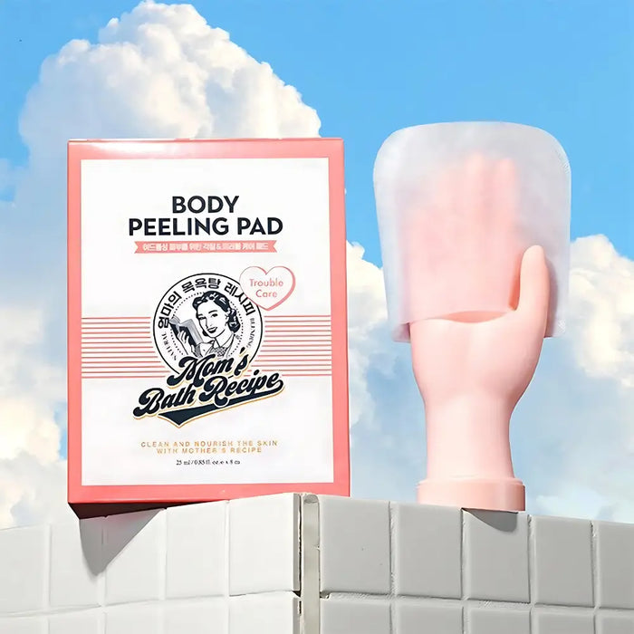 Mom's Bath Recipe Body Peeling Pad 30ml/25ml 8 Sheets Pack - DOKAN
