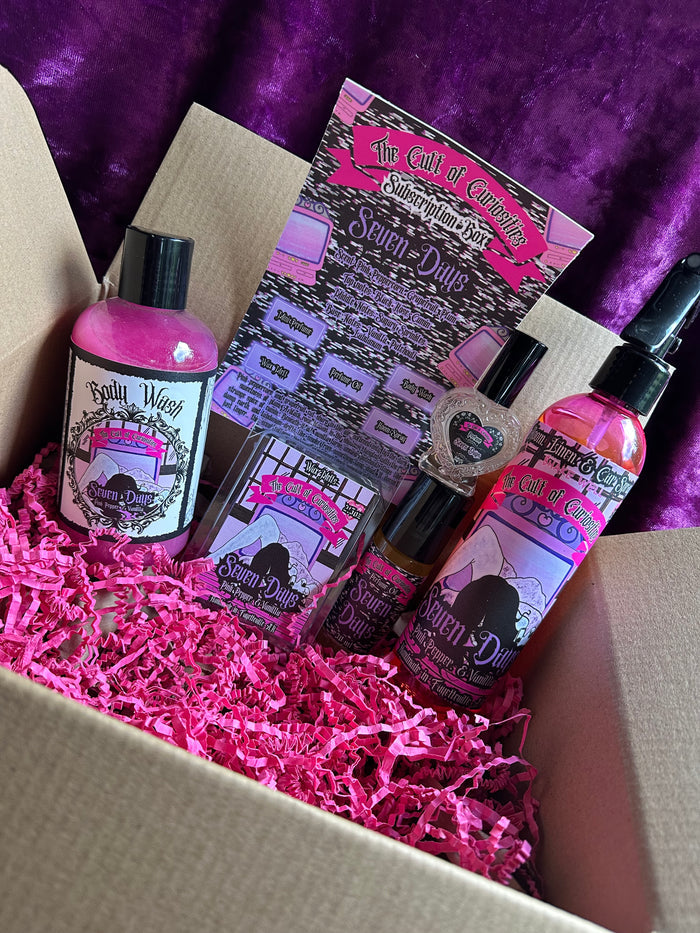 Monthly mystery set sub box - 5 self care items