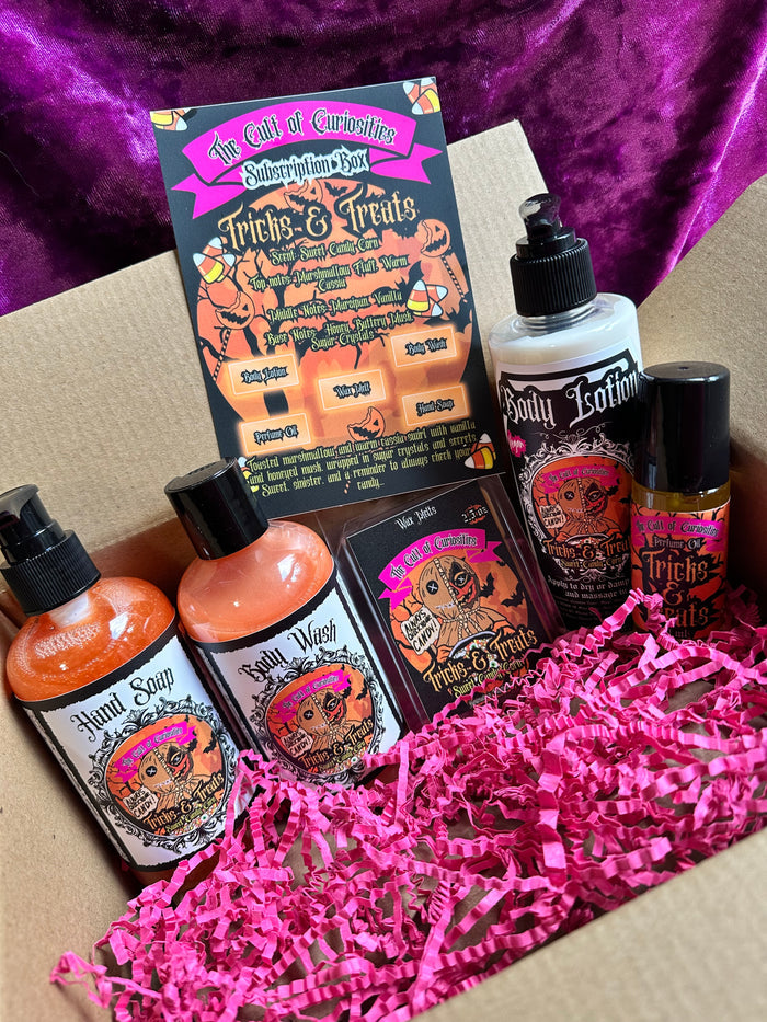 Monthly mystery set sub box - 5 self care items