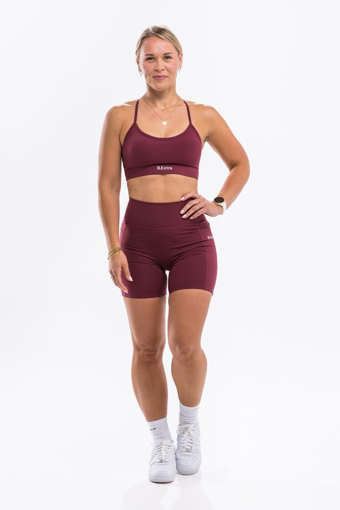 Motion Pocket Pro Short - Burnt Fig