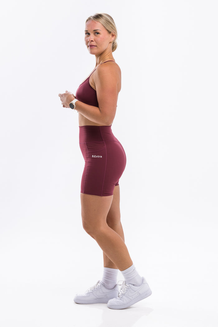 Motion Pocket Pro Short - Burnt Fig