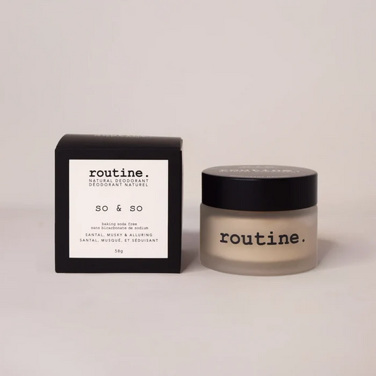 Natural Deodorant | Baking Soda Free So & So - Greenbriar Market + Refillery