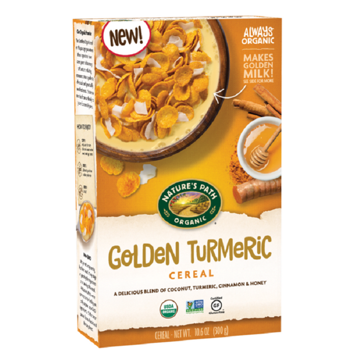Nature's Path Organic Golden Turmeric Cereal - 300g - L'Organic