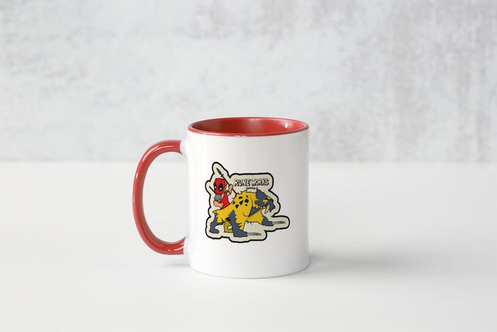 Neander Pool Rune Work Comics Custom Mug