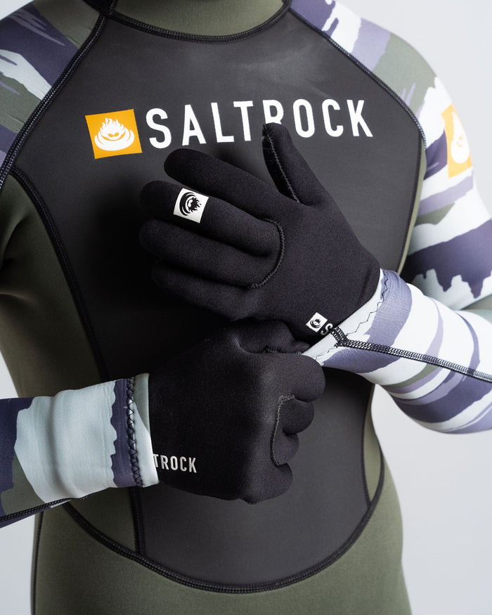 Neoprene Technical Cold Water Gloves Black