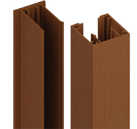 Nexia 50 x 50mm Aluminium BATTEN EXTRUSION AND CLIP - Western Red Cedar - Image 1
