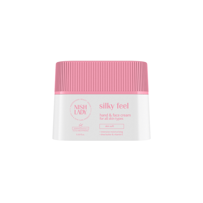 NishLady Silky Feel Hand & Face Cream - 275ml