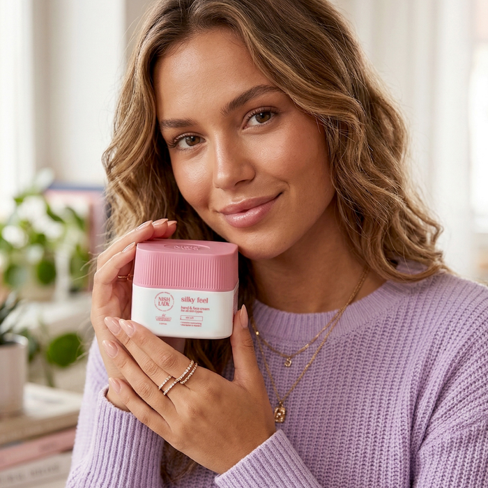 NishLady Silky Feel Hand & Face Cream - 275ml