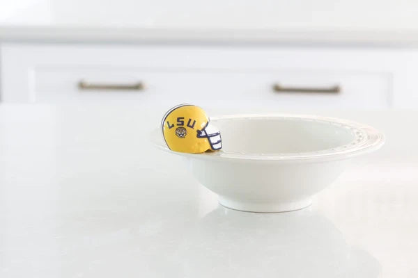 Nora Fleming College Football LSU Helmet Mini