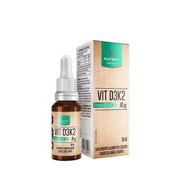 NUTRIFY | Vitamina D3 + K2 Líquida (20 ml)