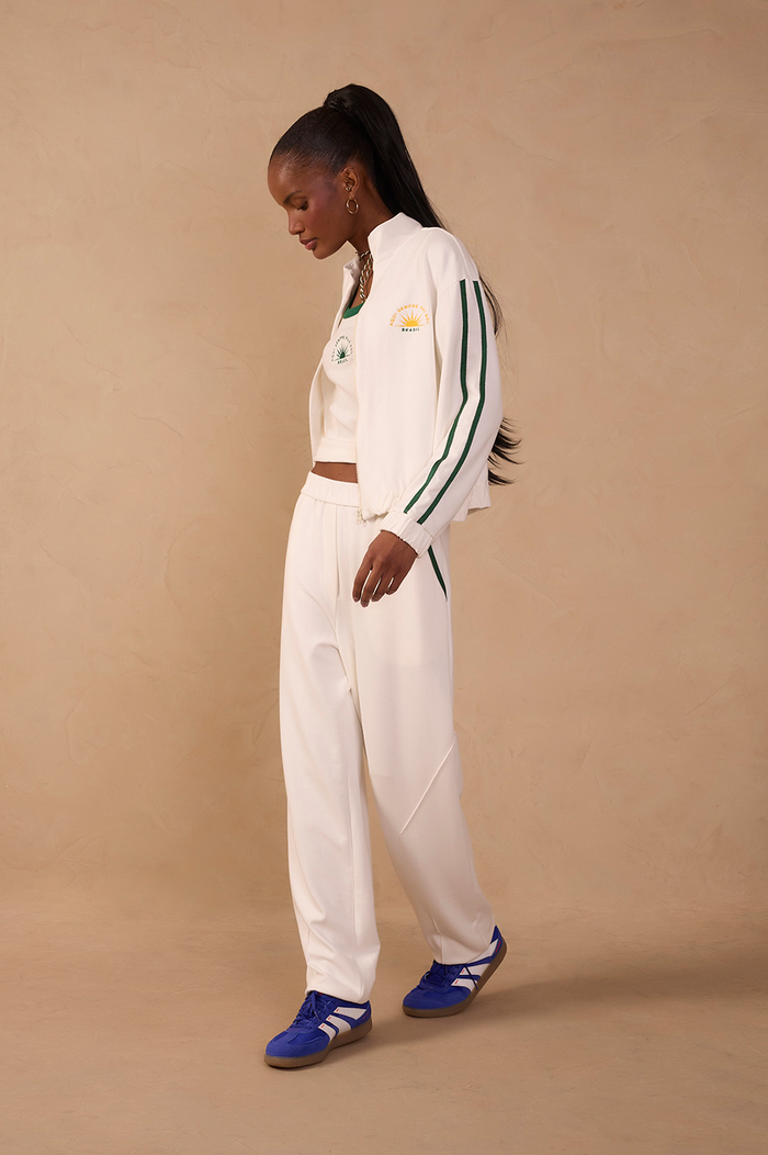 Off-White Brazil Side Trim Wide-Leg Pants_1