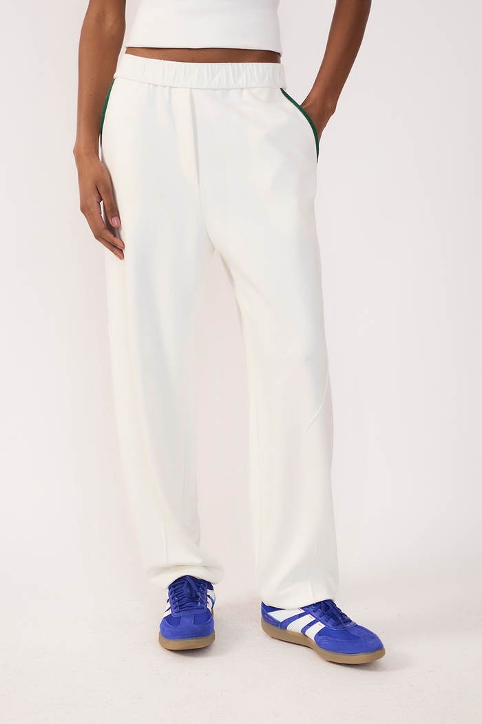 Off-White Brazil Side Trim Wide-Leg Pants_5