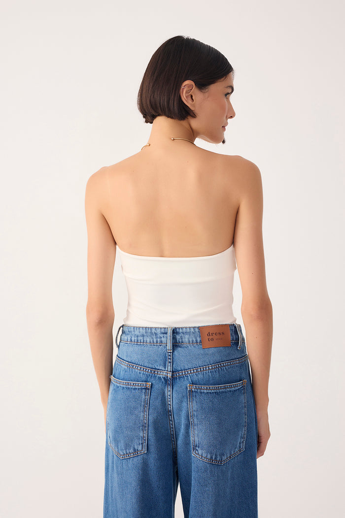 Off-White Strapless Bodysuit_6