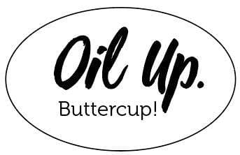 Oil Up Buttercup Oval Label at Your Oil Tools