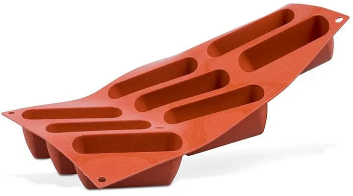 Orange Non Stick Wedge 9 forms