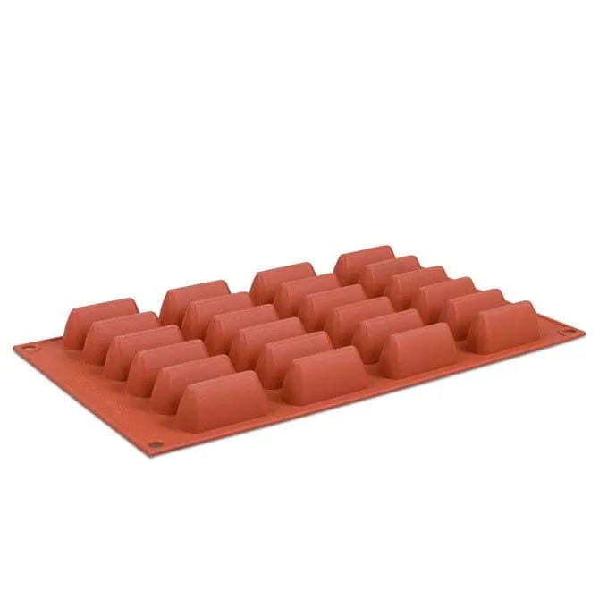 Orange Non Stick Wedge 9 forms