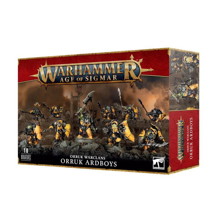 Orruk Warclans Ardboys Warhammer Age of Sigmar Ironjawz Ardboyz Orcs Orks