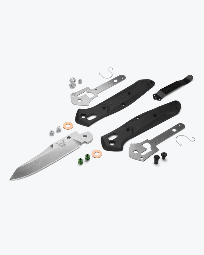 Benchmade 940-2 Osborne Black G10 Knife - Exploded Parts Assembly View | Benchmade Knife Co.