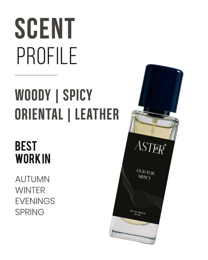 Oud For Mercy EDP 20ml bottle