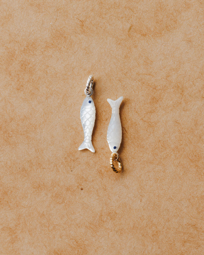 Pearly Koi Charm