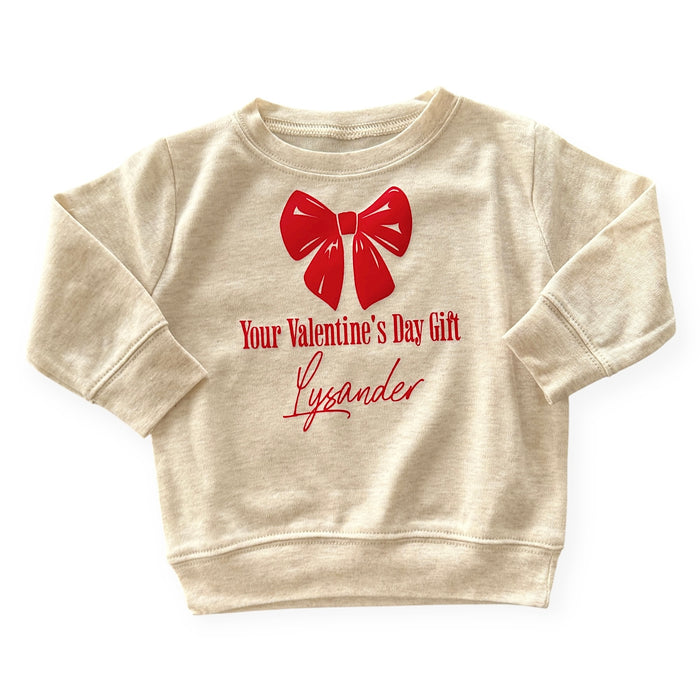 Personalized 'Your Valentine's Day Gift' Pullover