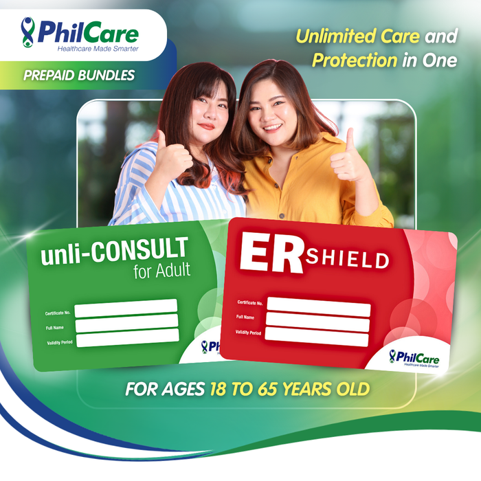 PhilCare Unli-Consult Adults and ER Shield