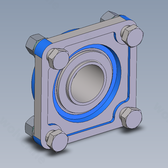 Pillow Block Bearing *1（4 bolt sets are included）