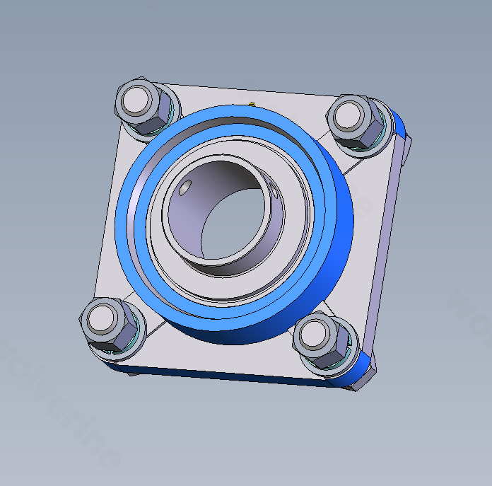 Pillow Block Bearing *1（4 bolt sets are included）