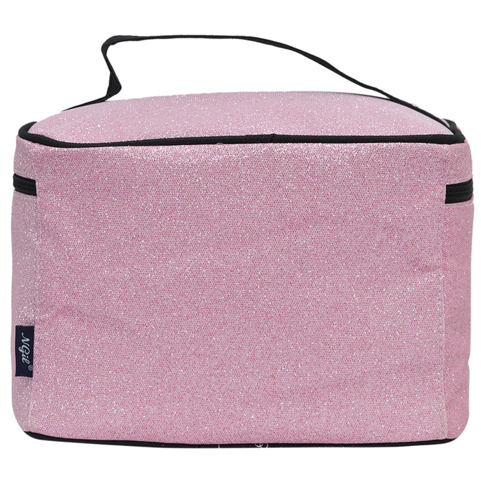 glitter cosmetic case, NGIL makeup bag, large train case, cheer makeup organizer, dance cosmetic bag, gymnastics toiletry case, beauty pageant makeup case, competition makeup organizer, travel cosmetic train case, glitter top handle case, monogram makeup bag, brush holder case, mirror cosmetic pouch, canvas glitter case, sparkle makeup organizer, cheerleader toiletry bag, dancer makeup case, team mom beauty bag, glitter travel case, glam cosmetic tote, large glitter makeup box