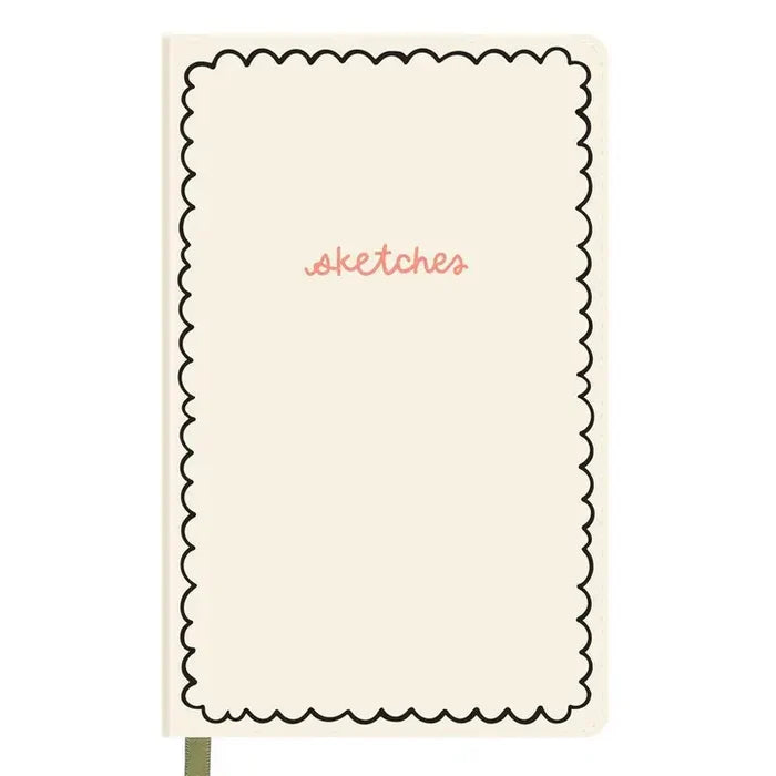 Pippi Post Sketches 5x8 Blank Sketchbook Journal