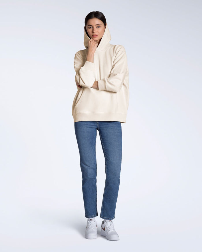 The Oversized Hoodie – Women's Organic Cotton - Bascora