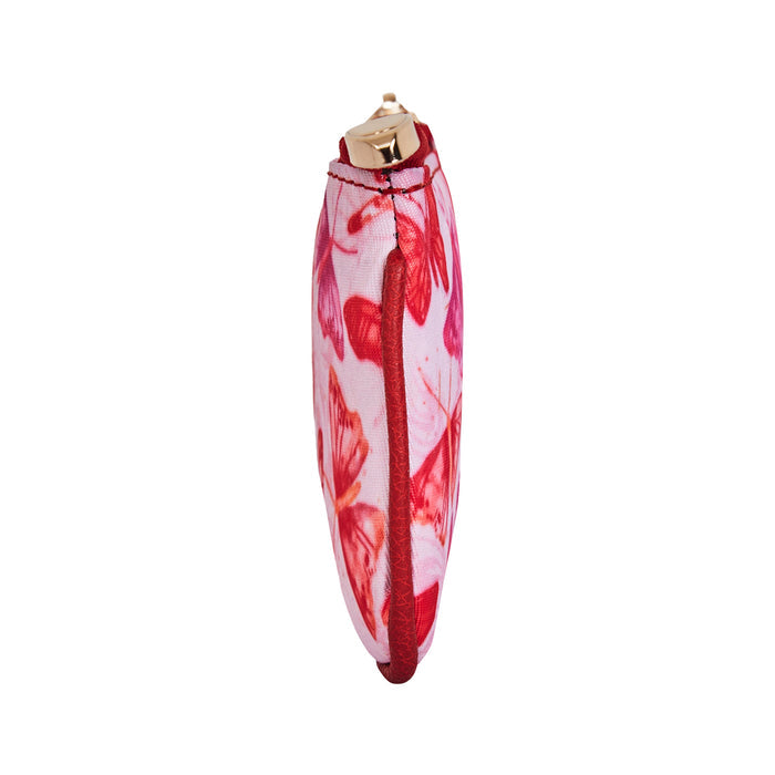 Women's butterfly coin pouch small wallet for travel and daily use-side view