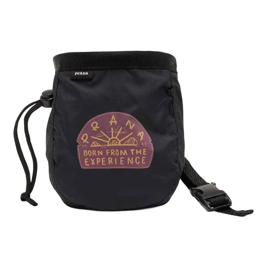 Prana Graphic Chalk Bag Black Solar Arch