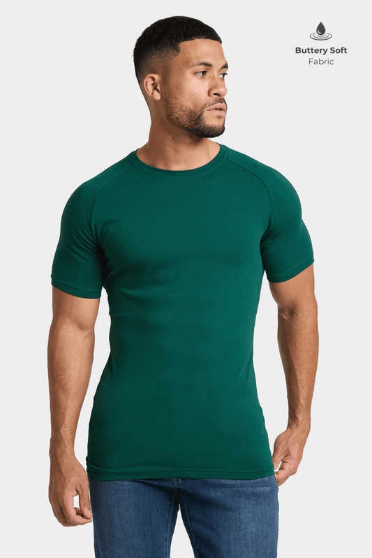 Premium Athletic T-Shirt in Oxidised Green - TAILORED ATHLETE - USA