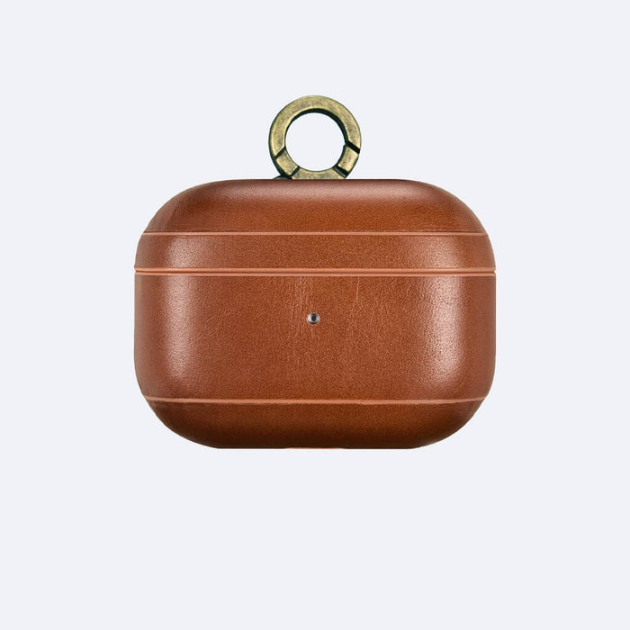 AirPods Pro Leather Protective Case Cover with Hook by Hardiston - premium AirPods Cases