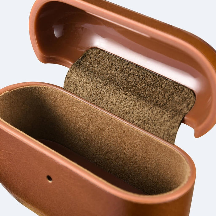 AirPods Pro Leather Protective Case Cover with Hook by Hardiston - premium AirPods Cases