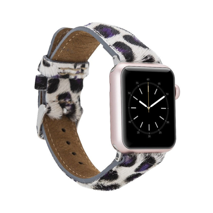 Furry Leather Band for Apple Watch by Hardiston - premium Watch Bands - Apple