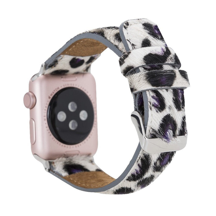 Furry Leather Band for Apple Watch by Hardiston - premium Watch Bands - Apple