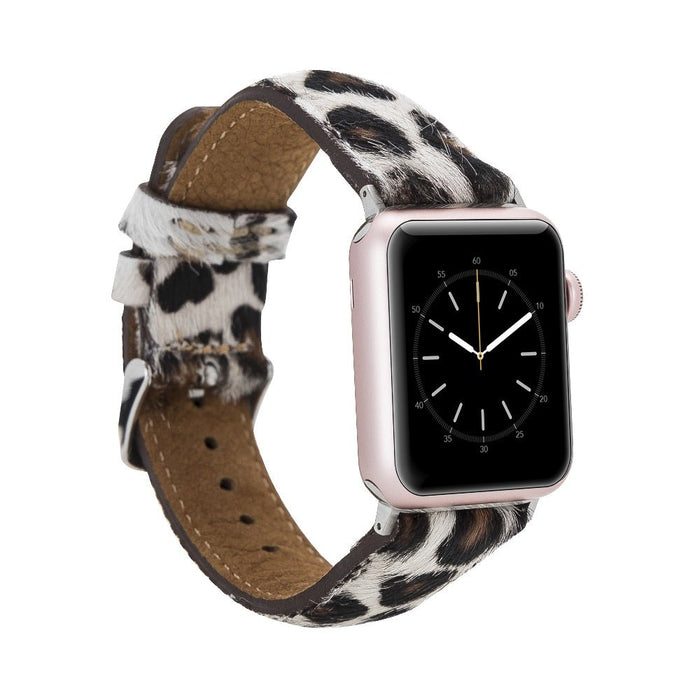 Furry Leather Band for Apple Watch by Hardiston - premium Watch Bands - Apple