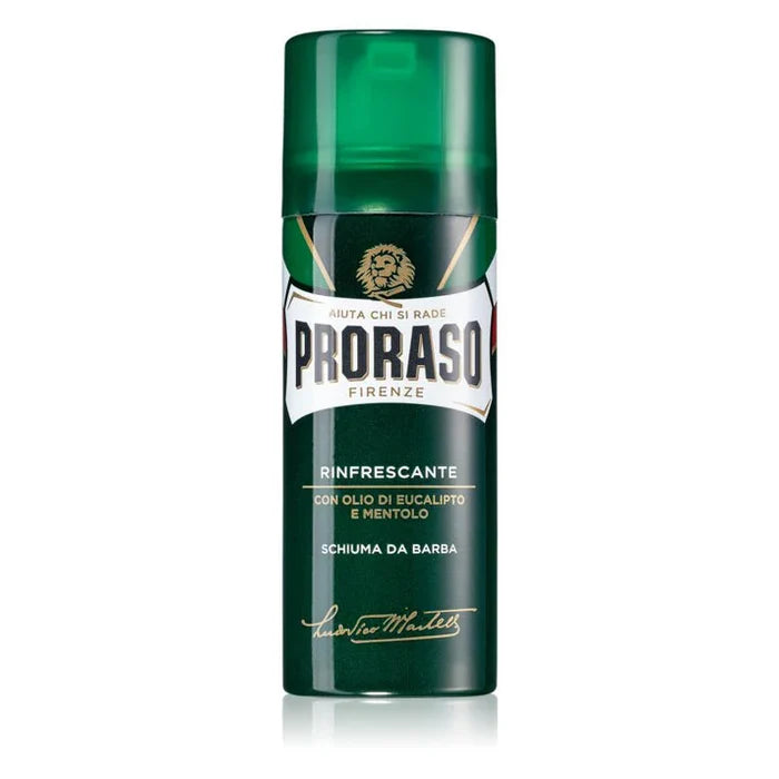 Proraso Shaving Foam Refreshing Eucalyptus And Menthol 100ml Travel Size - P309