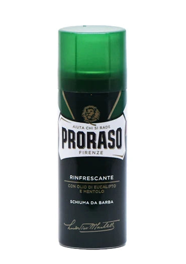 Proraso Shaving Foam Refreshing Eucalyptus And Menthol 50ml Travel Size - P312