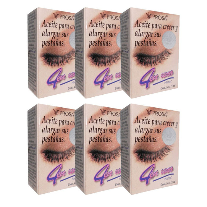Prosa - 4 IN 1 Eyelash Oil / Aceite para Pestanas - TRUECOLOR WHOLESALE
