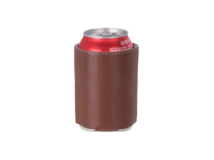 PU Can Cooler (Brown) MOQ: 500