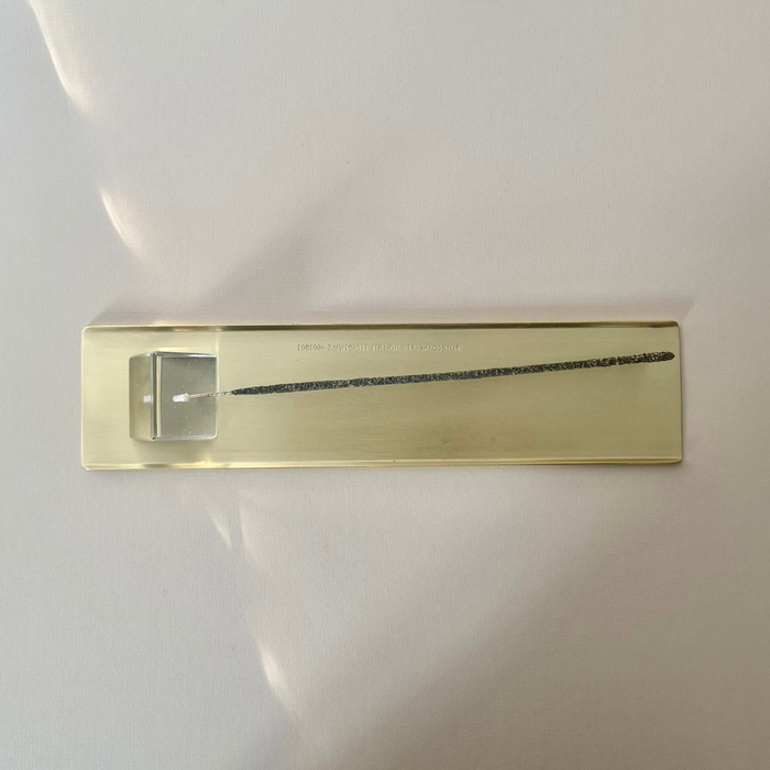 Puebco Prism Incense Holder With Brass Tray